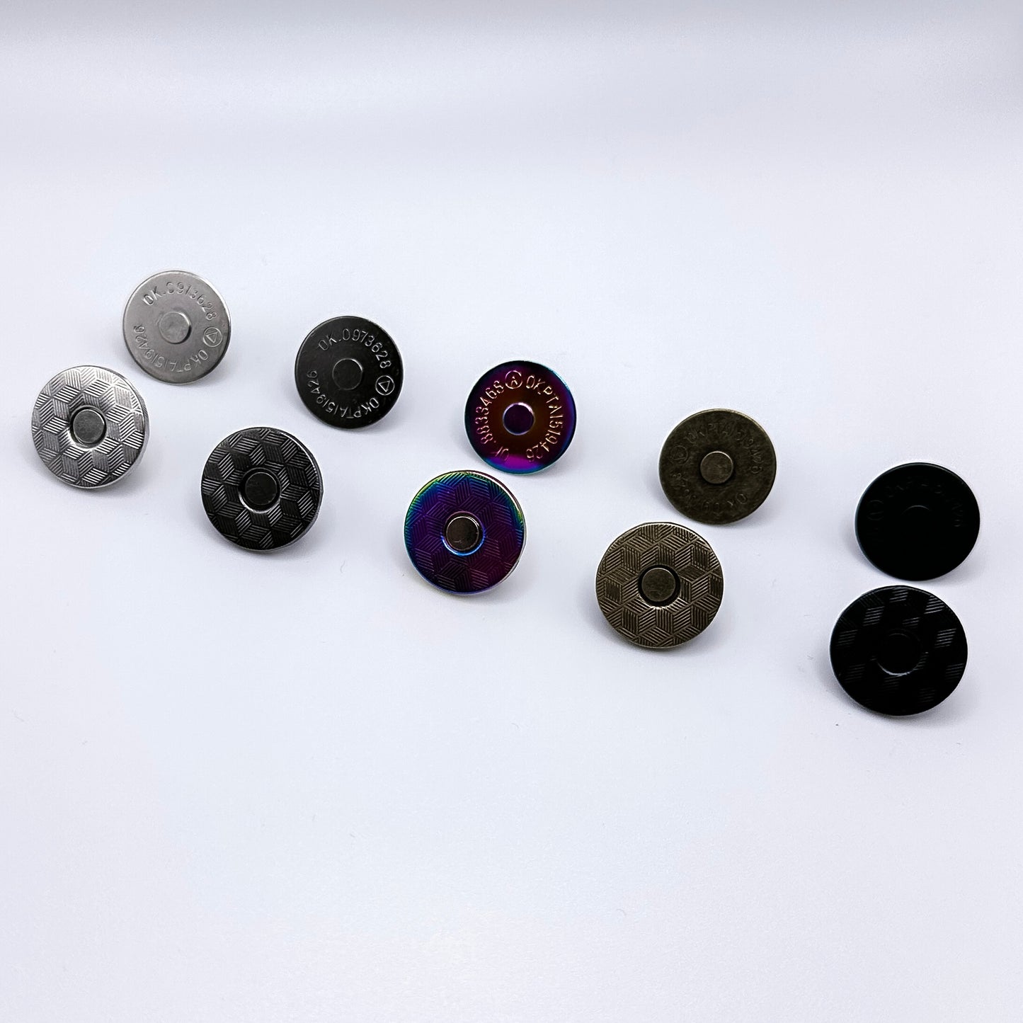 Slim Magnetic Snaps 18mm - Pack of 5