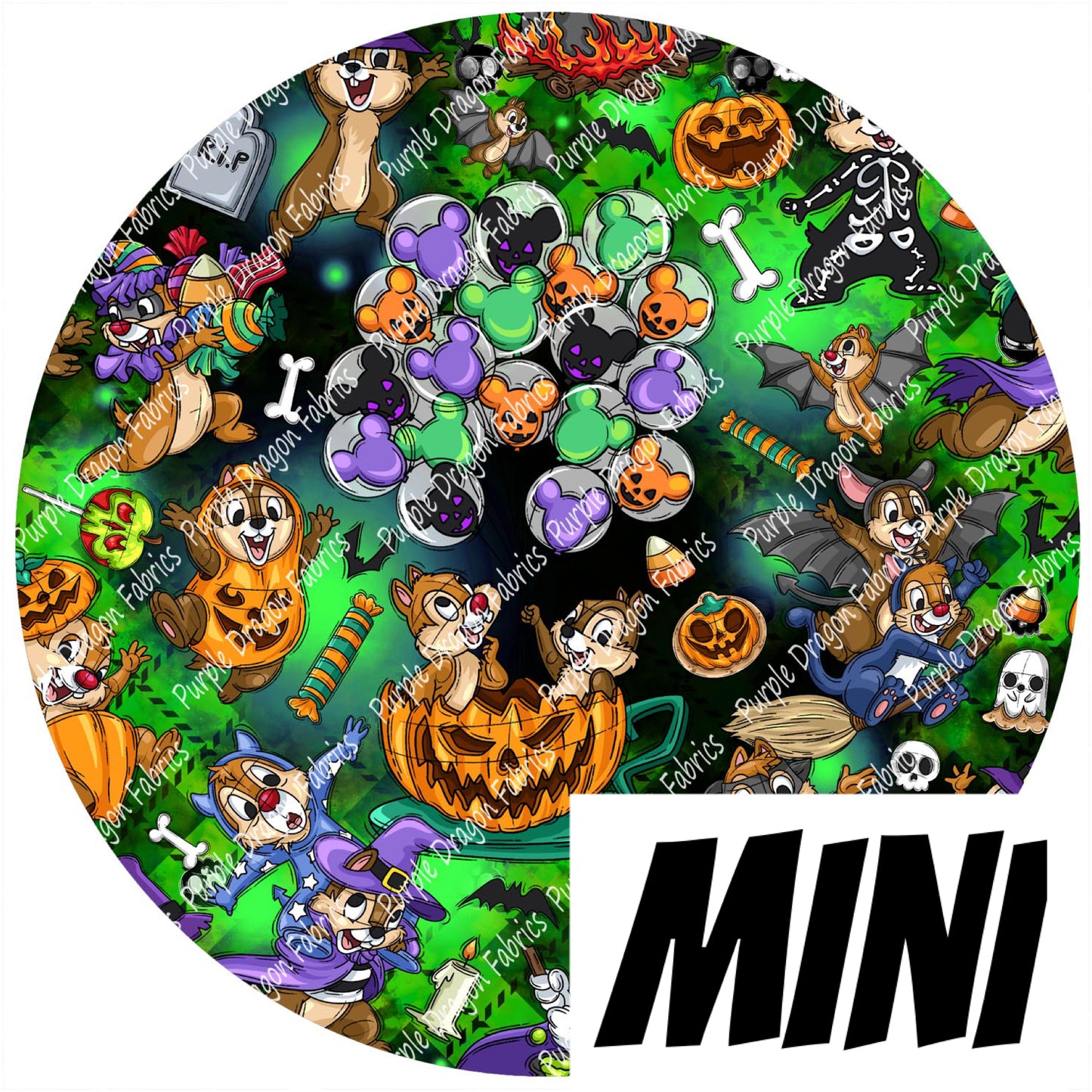 Chipmunk Halloween (MINI) - KNIT