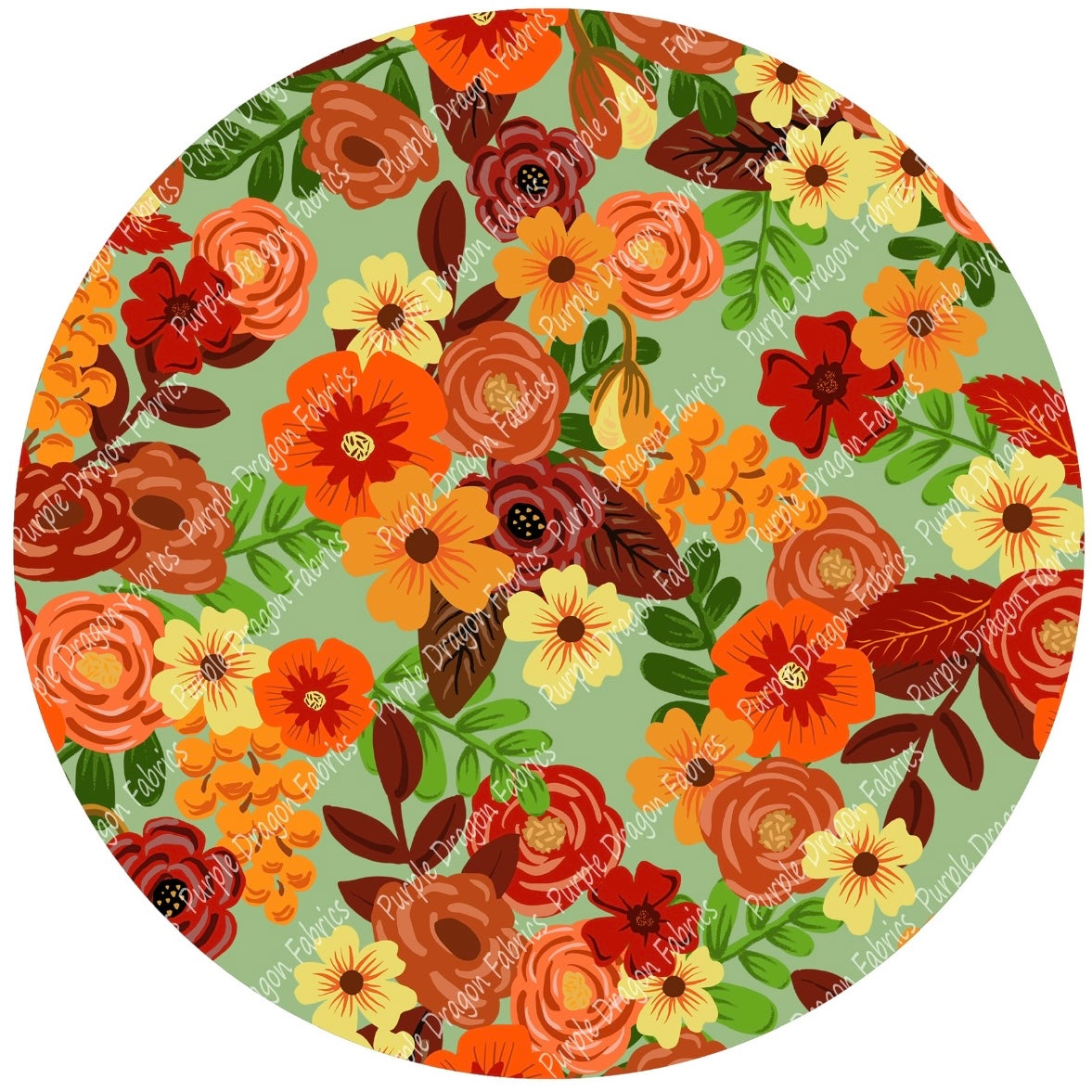 Fall Floral - WOVEN