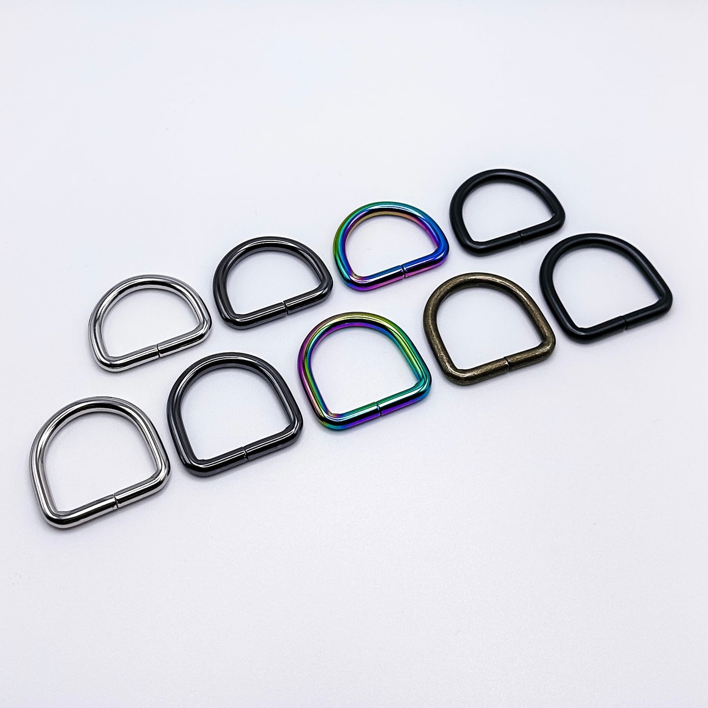 1" D-Rings - Pack of 2