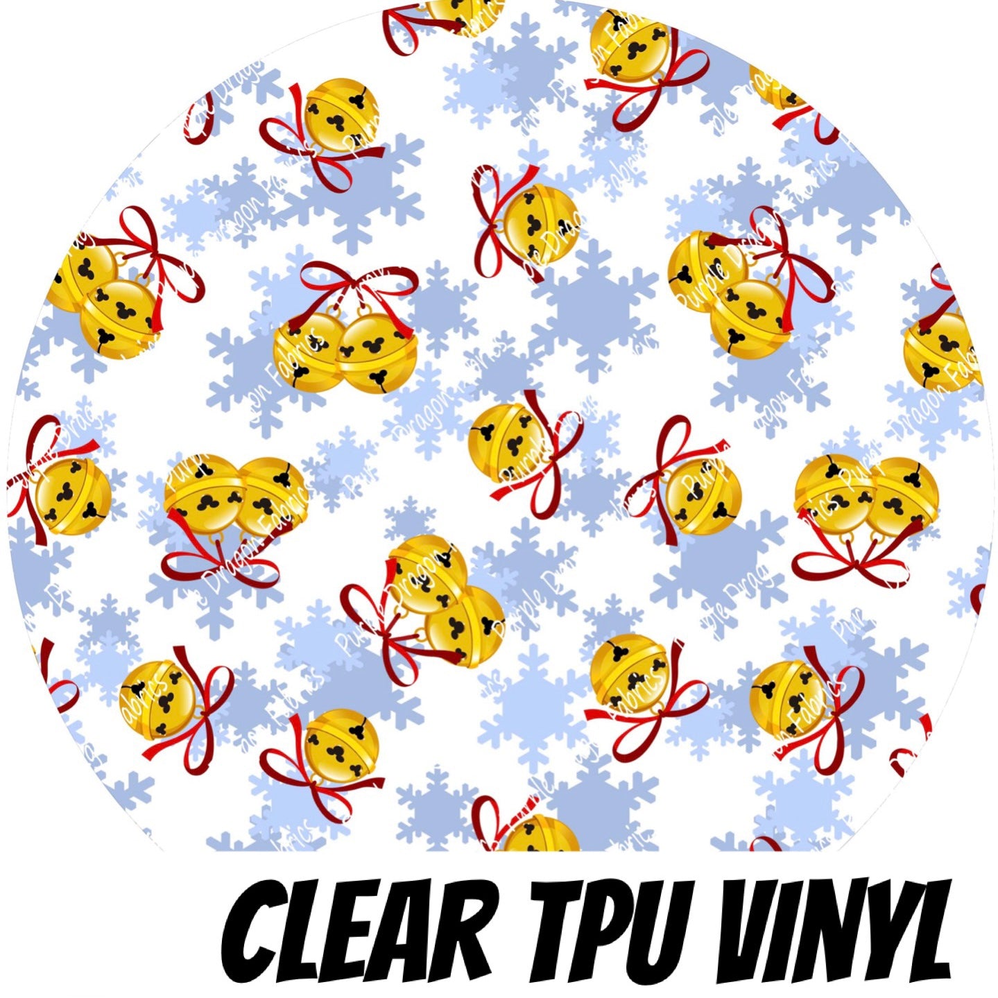 Bell Coordinate (Thinner .4mm) - CLEAR TPU VINYL