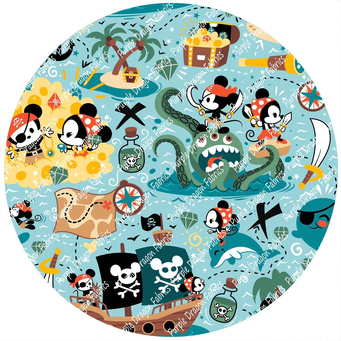 Pirate Mouse - CANVAS