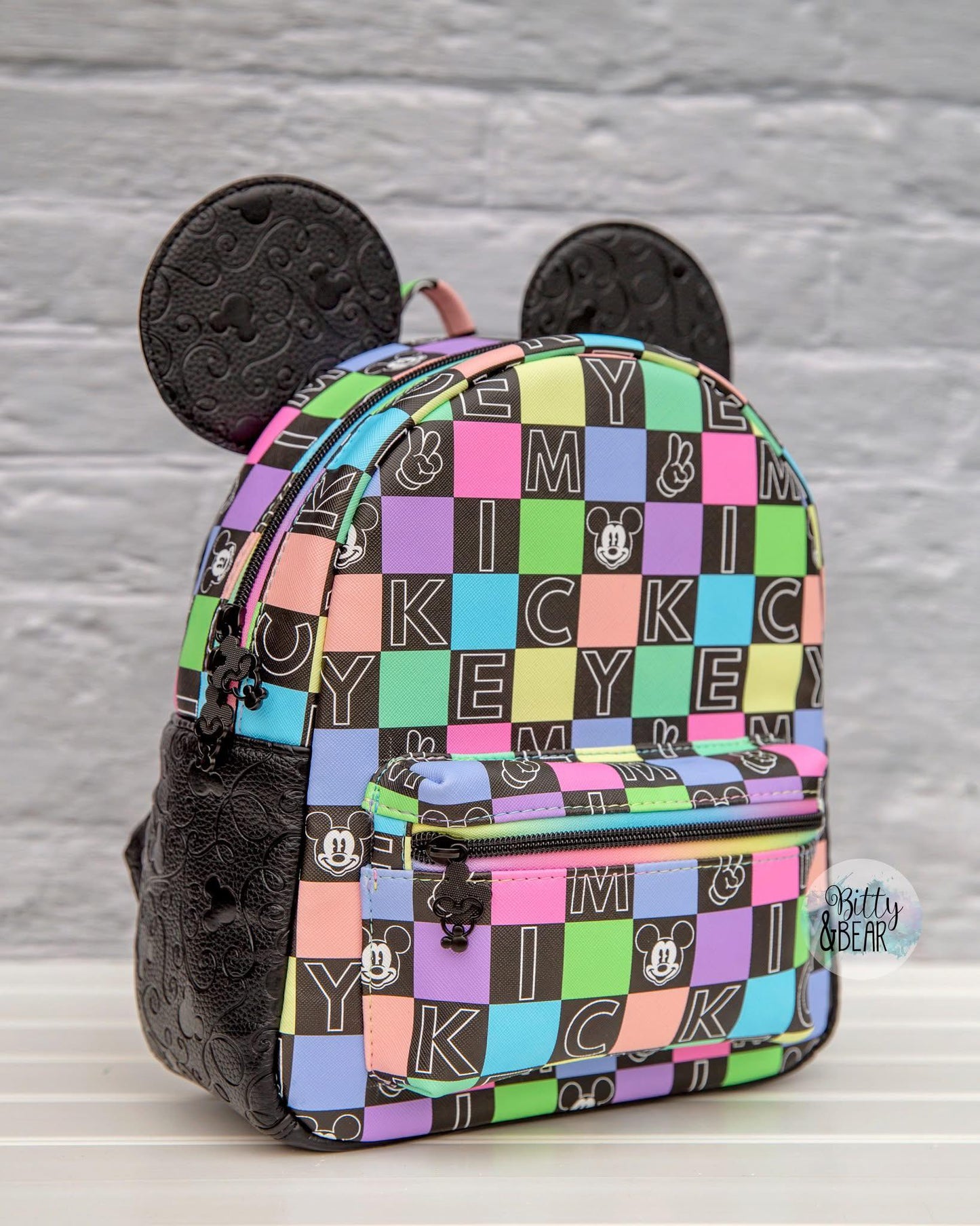Mouse Check (MINI) - Rainbow - KNIT