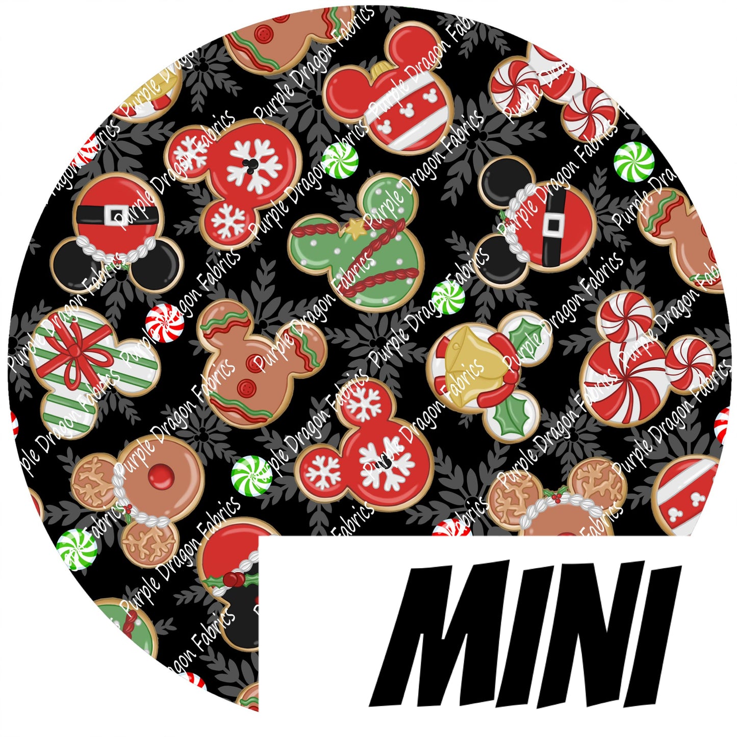 * PRE-ORDER - Holiday Cookies (Black) - MINI