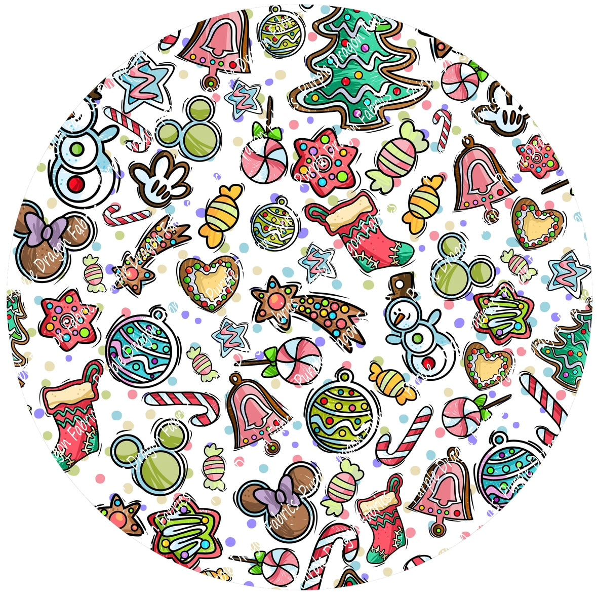 CMIYC Gingerbread Cookie Coordinate - WOVEN