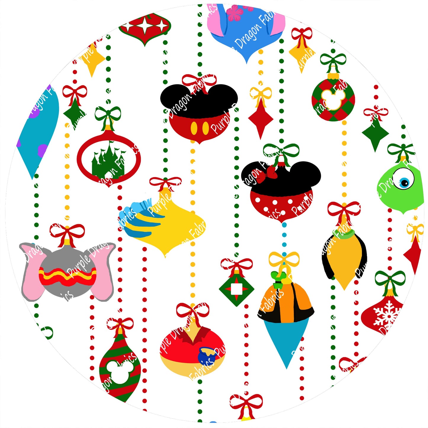 Character Ornaments - CANVAS