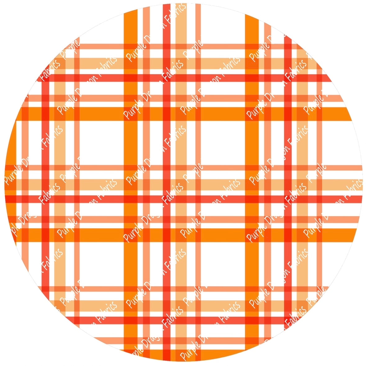 Floral Friends - Chipmunk Plaid - VINYL