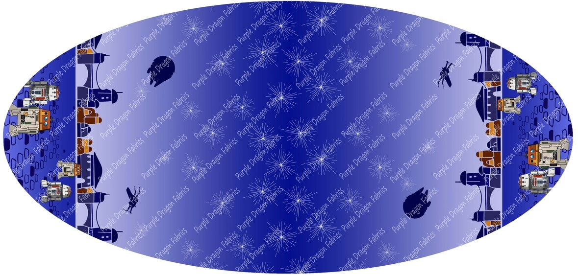 Galaxy DOUBLE BORDER - CANVAS