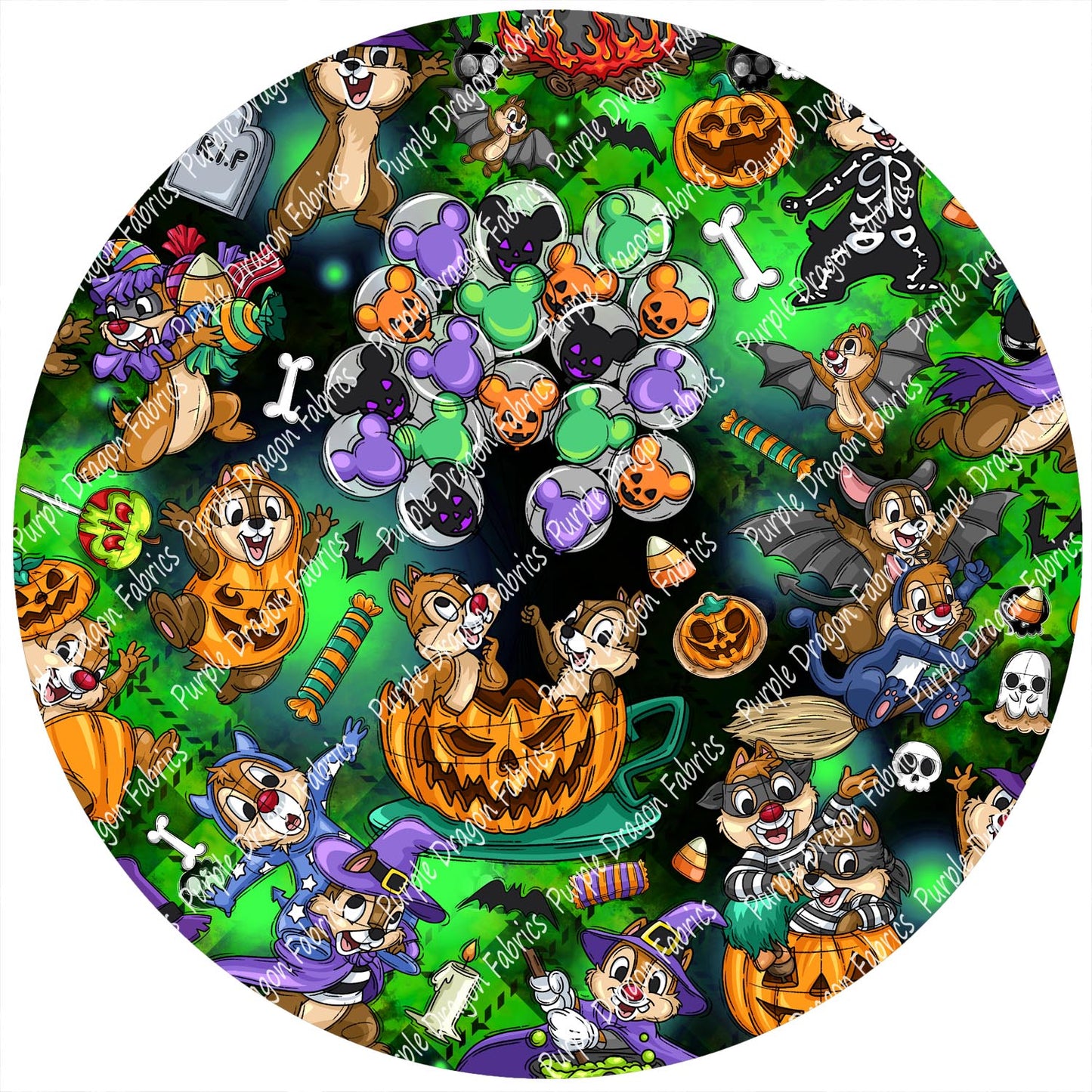 Chipmunk Halloween - BAMBOO KNIT