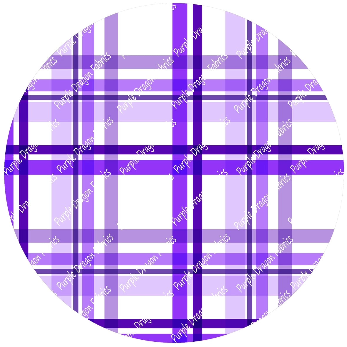 Floral Friends - Fig Plaid - KNIT