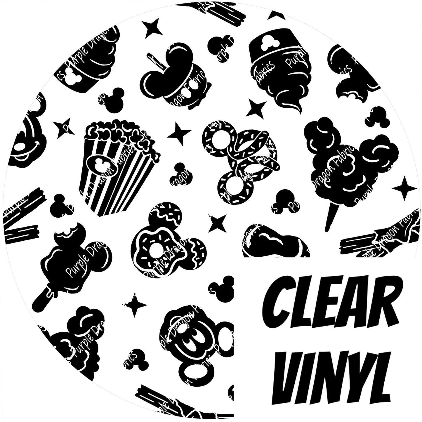 Snacks - CLEAR PVC VINYL