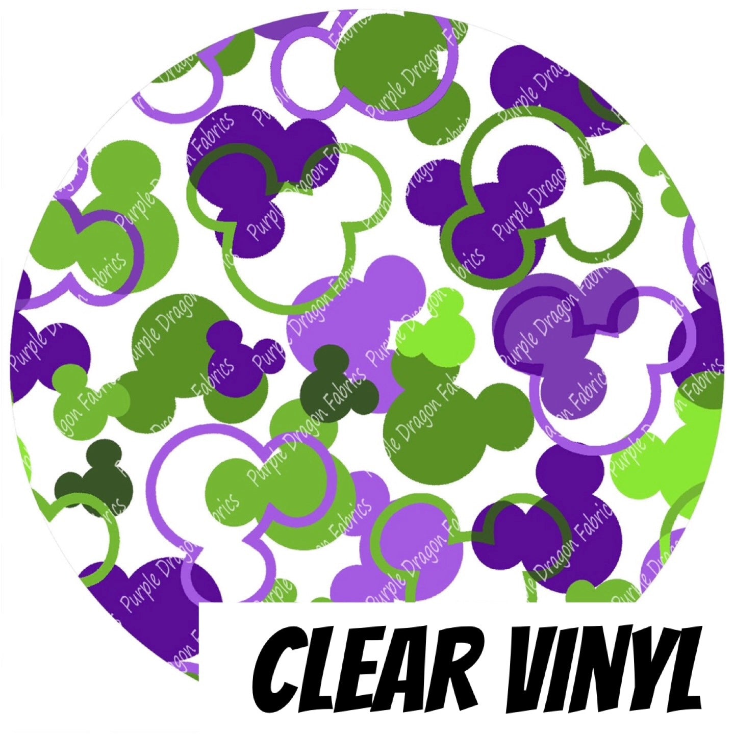Dopey-fetti - CLEAR PVC VINYL