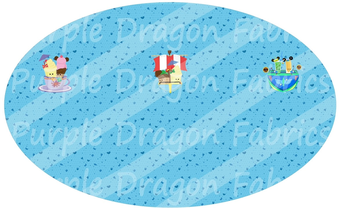 Teacup/Pan/Buzz Happiest Snacks Panels - Set of 3 - KNIT