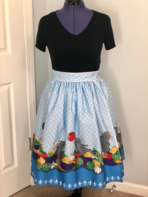 Wrap Skirt with Piped Waistband Tutorial