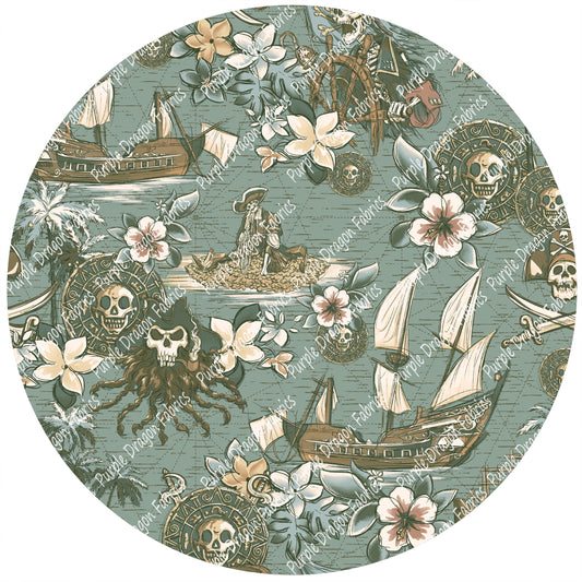 Pirate (Vintage Sage) - WOVEN