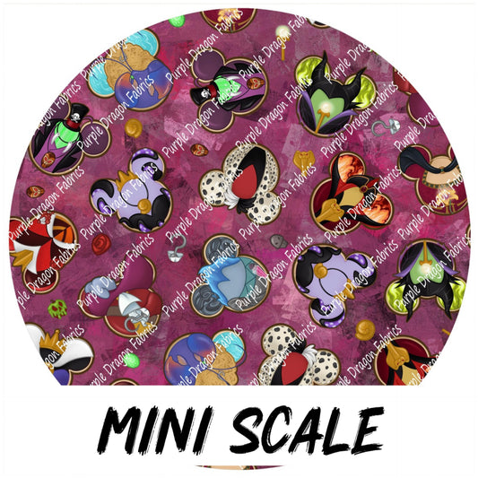 Villains Cookies (Burgundy, Mini Scale)