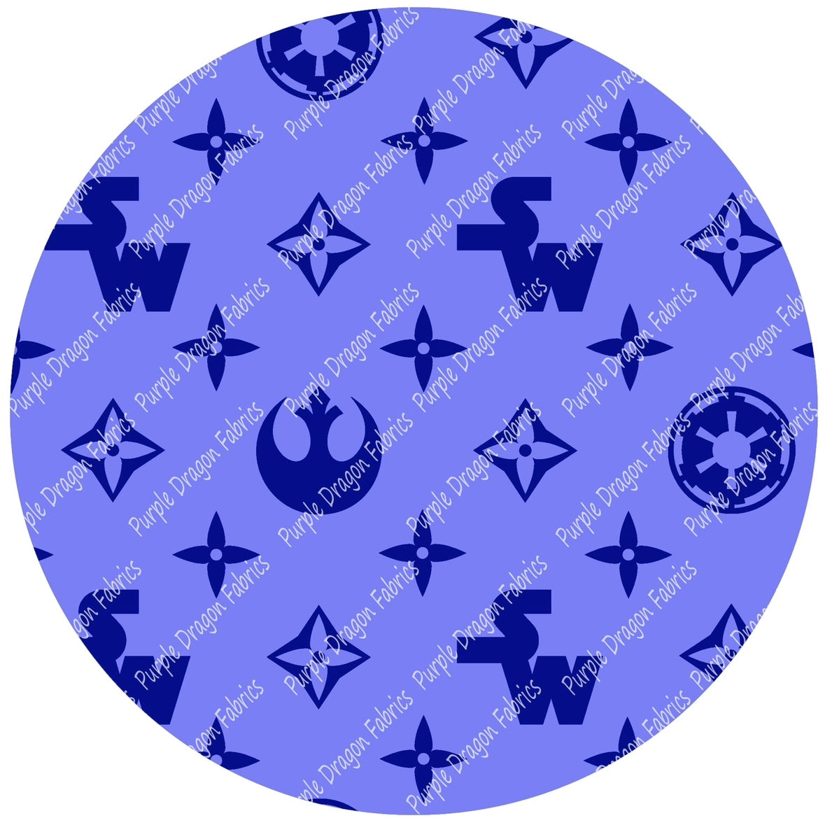 Galaxy Medallion (BLUE) - CANVAS