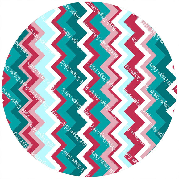 Chevron (stripes run vertically) - VINYL