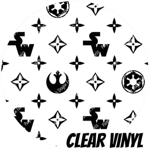 Galaxy Medallion - CLEAR PVC VINYL