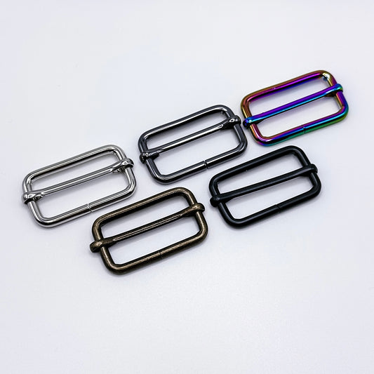 1.5" Adjustable Strap Buckles - Pack of 2