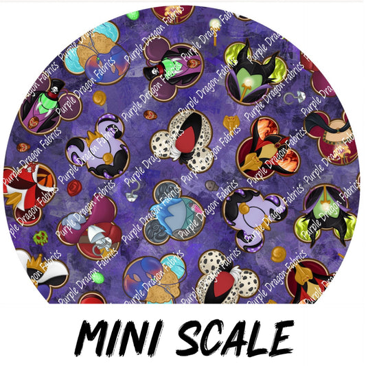 Villains Cookies (Purple, Mini Scale)