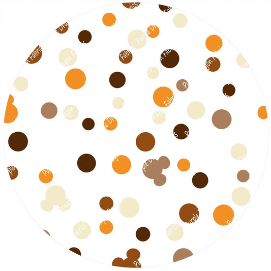 Wild Dots - CLEAR PVC VINYL