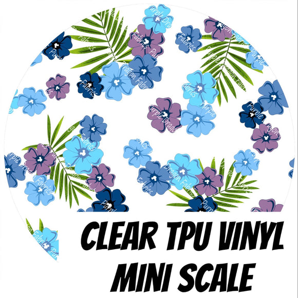 Floral Friends - Alien Floral Coordinate (Mini Scale) - CLEAR TPU VINYL