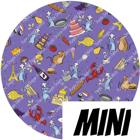 Remy (MINI) - PURPLE - WATER RESISTANT CANVAS
