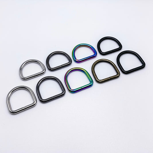 1" D-Rings - Pack of 2