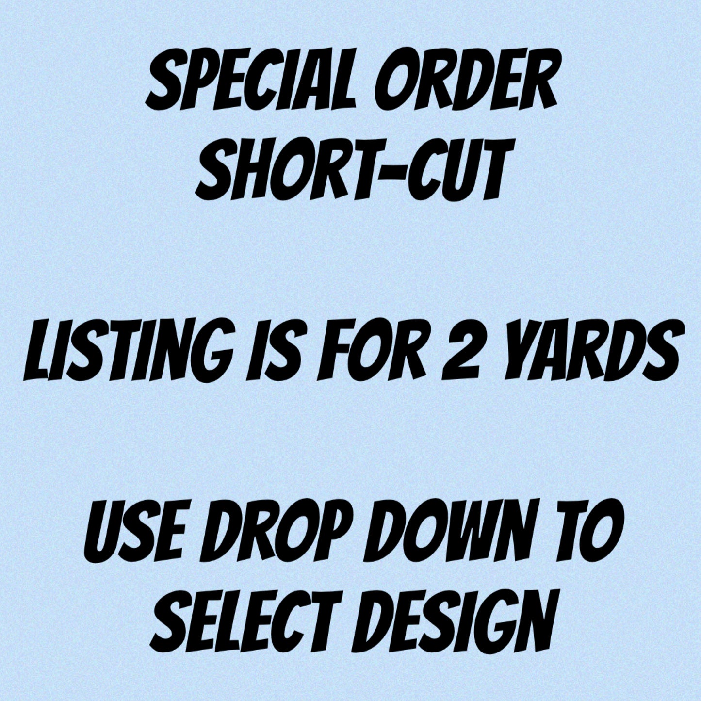 * SPECIAL PRE-ORDER : COTTON KNIT (2 Yards)