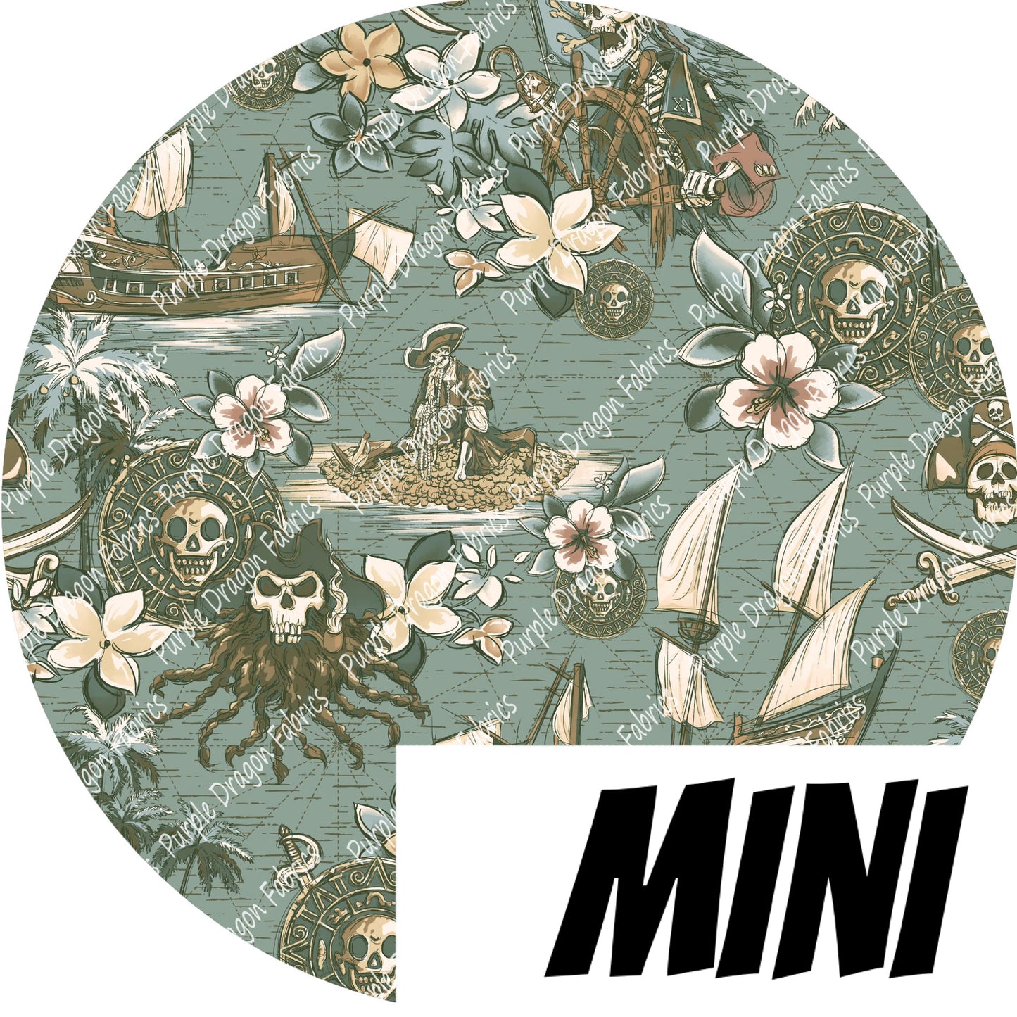 Pirate (Vintage Sage, Mini) - VINYL