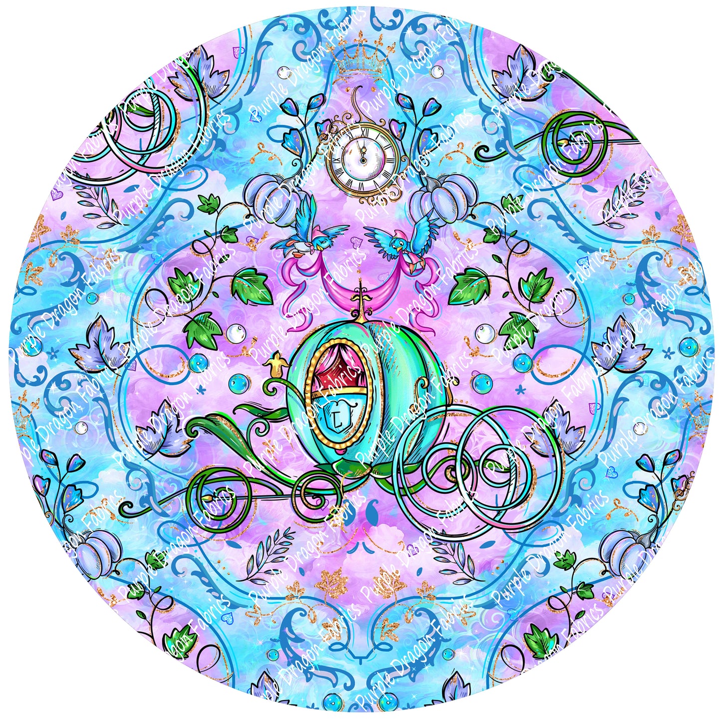 Carriage Damask - VINYL