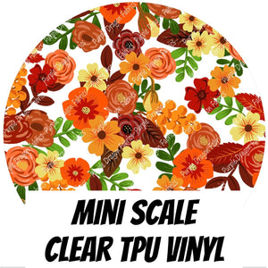 Fall Floral - CLEAR TPU VINYL