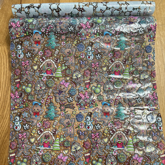 CMIYC Gingerbread (MINI) - printed horizontally - CLEAR PVC VINYL