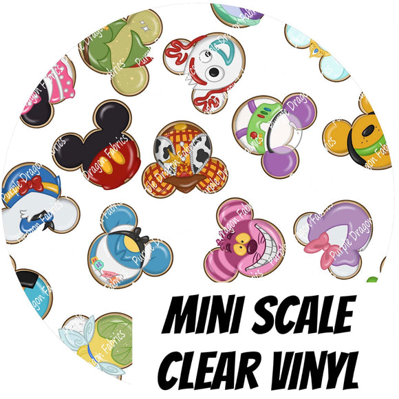 Character Cookies (MINI SCALE) - CLEAR VINYL