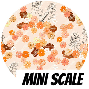 Floral Friends - Chipmunks (Mini Scale) - KNIT
