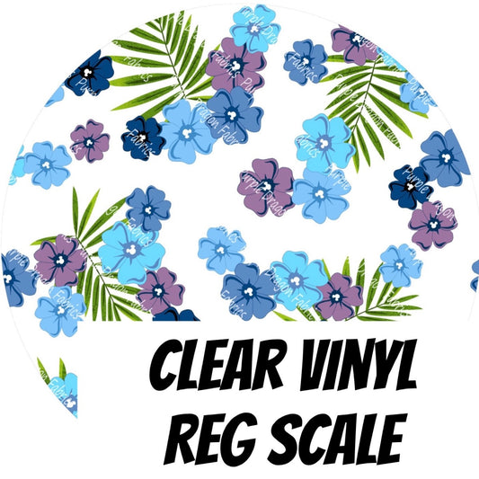 Floral Friends - Alien Floral Coord (Reg Scale) - CLEAR VINYL