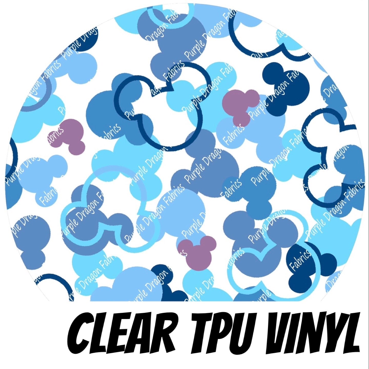 Floral Friends - Alien-fetti - CLEAR TPU VINYL