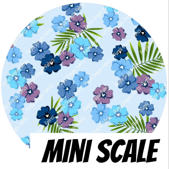 Floral Friends - Alien Floral Coordinate (Mini Scale) - KNIT