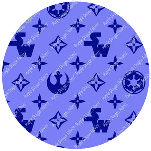 Galaxy Medallion (BLUE) - WATER RESISTANT CANVAS