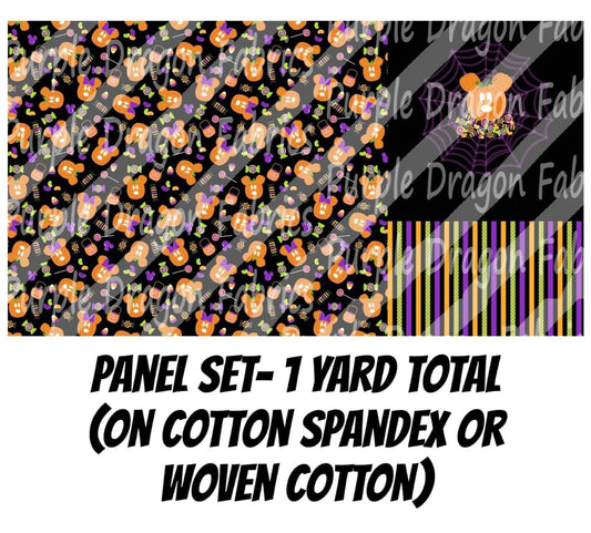 Mouse Pumpkin - Panel Set