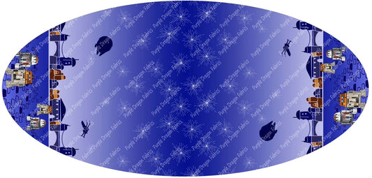 Galaxy DOUBLE BORDER - CANVAS