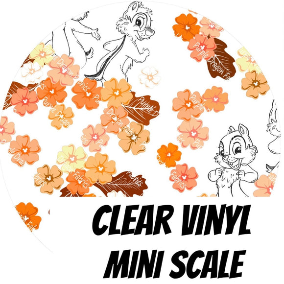 Floral Friends - Chipmunks (Mini) - CLEAR VINYL