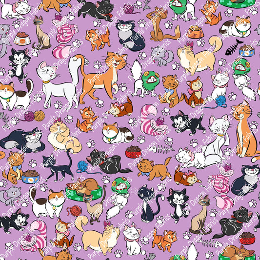 * PRE-ORDER - Cats (Lavender)