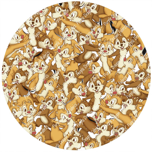 Stacked Chipmunks - KNIT