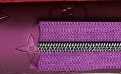 Plum tape w/ Gunmetal Coil - 3 yards - Zipper Tape