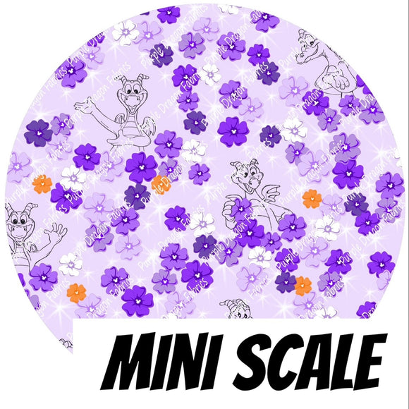 Floral Friends - Fig (Mini Scale) - VINYL