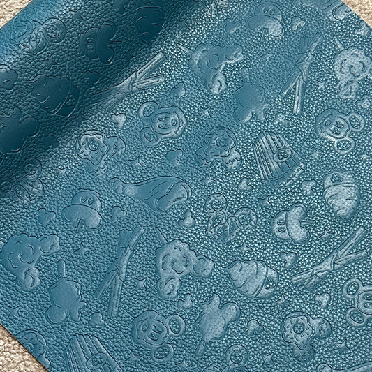 * PRE-ORDER - Teal Pebble "Snacks" - EMBOSSED VINYL