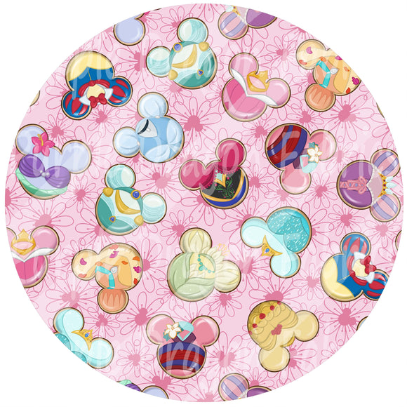 Princess Cookies PINK - WOVEN
