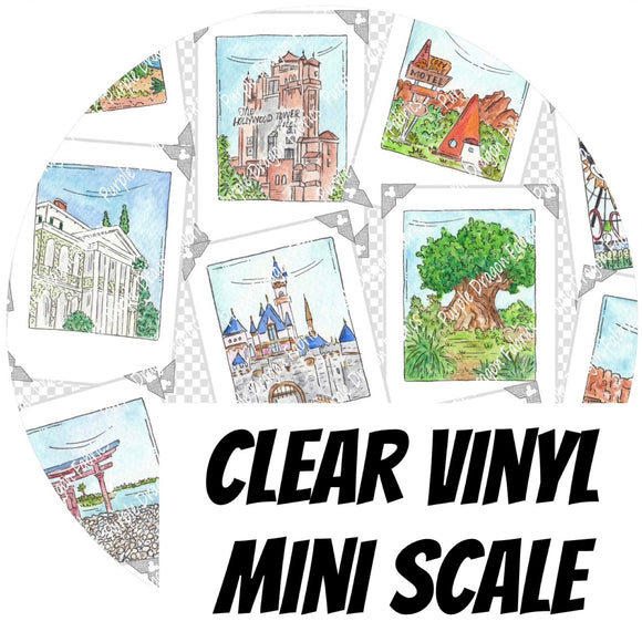 Polaroids (MINI SCALE) - CLEAR VINYL